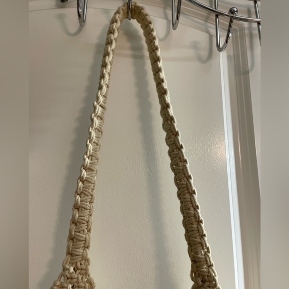 Fringe Macrame Boho Bag - Picture 2 of 4